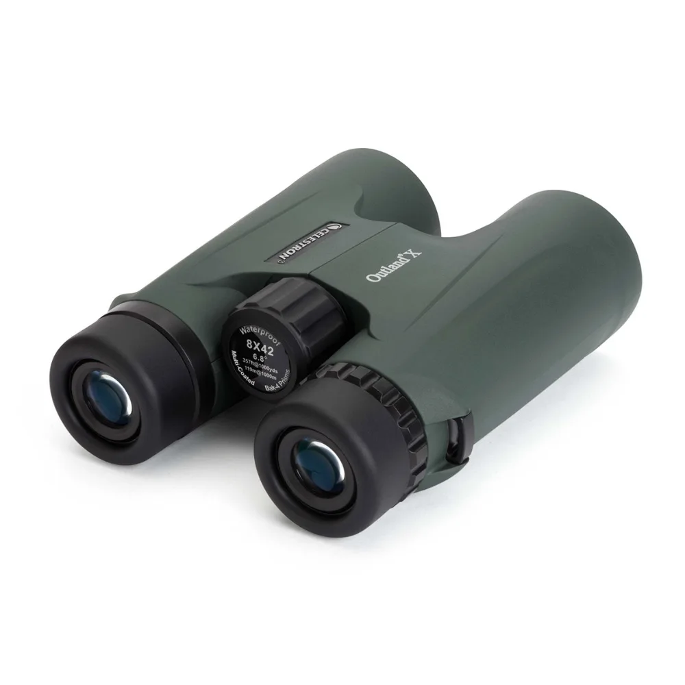 Celestron OUTLAND X 8x42 бинокулярный телескоп с многослойным покрытием водонепроницаемый