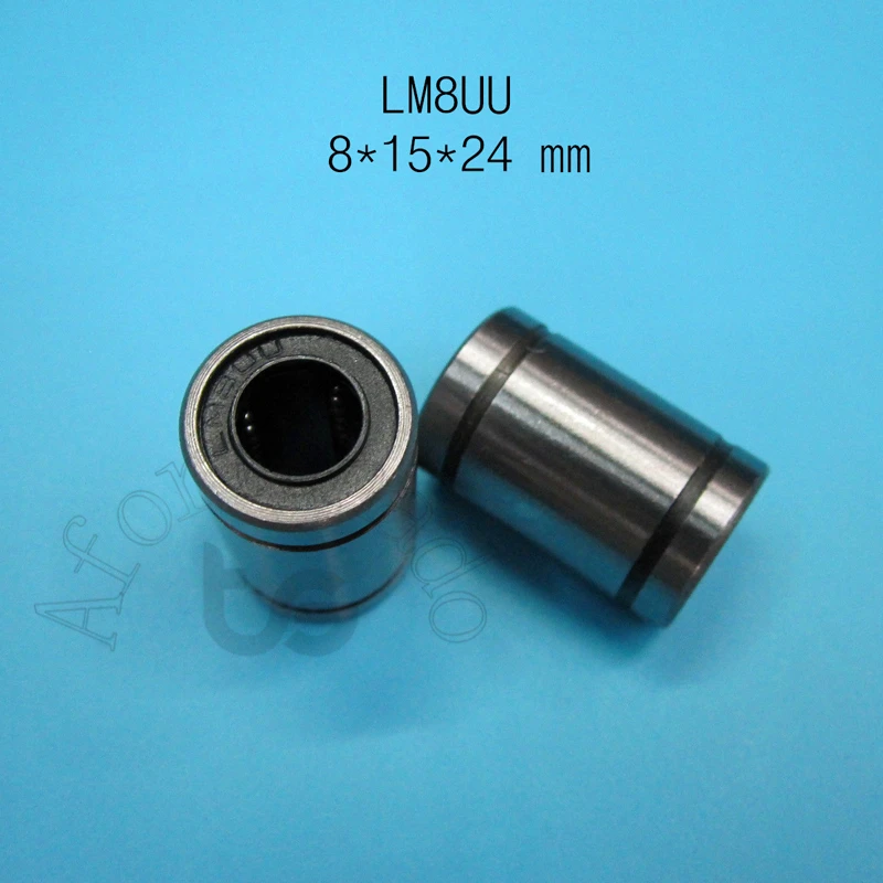 LM8UU подшипник 8*15*24 (мм) Бесплатная доставка 10 шт./лот 8 мм Линейный шарикоподшипник