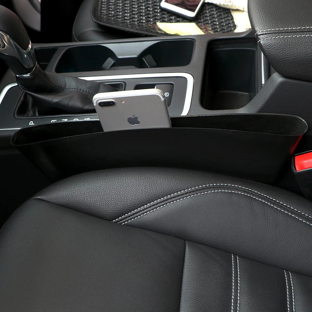 

FORAUTO 1PCS Auto Car Seat Gap Pocket Storage Box Organizer Key Cigarette Wallet Stowing Tidying Leak-Proof Car Accessories