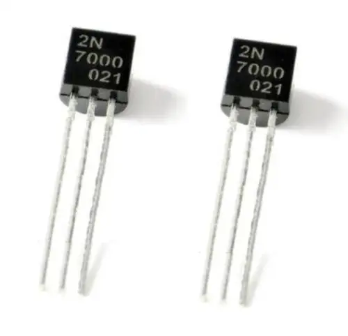 

12 PCS 2N7000 TO-92 MOSFET N-CHANNEL 60V 0.2A Transistor