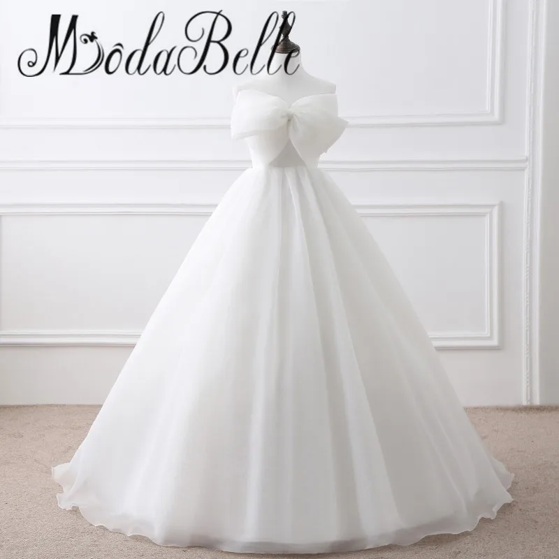 Online Get Vintage Aliexpress 2017 Vintage Ivory Wedding Under 100 Real Photo Dubai Princess Ball Gown Bow