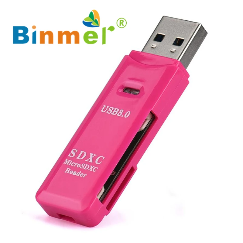 2 в 1 USB 3.0 High Скорость Micro SD SDXC TF T-Flash чтения карт памяти adapter_kxl0629