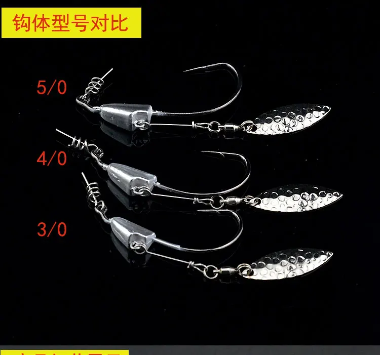 

5pcs 3/0 4/0 5/0 Mustad fishing hooks soft lure fishing hook Sharp and strong Good quality Free shipping