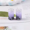 8pcs Tea Coffee Cup Drink Bottle Polymer Slime Charms Modeling Clay DIY Kit Accesorios Box Toy For Children Slime Supplies 4