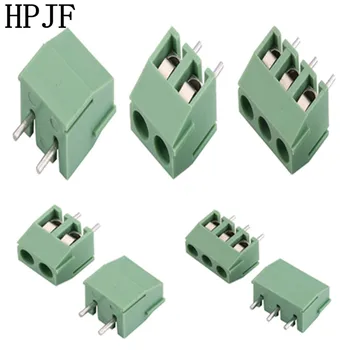 

KF350 2/3Pin 3.5mm Pitch 2/3 Pin 2/3 Way Straight Pin 300V 10A PCB Screw Terminal Block Connector