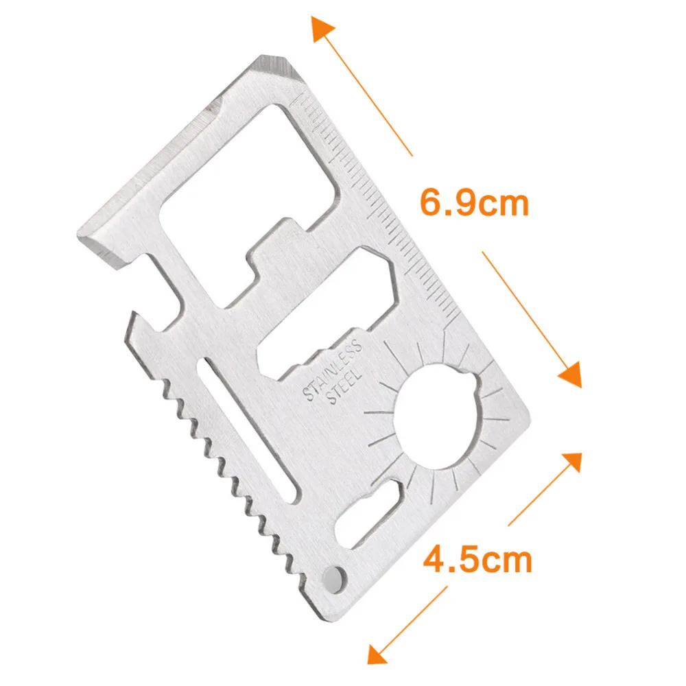 Многофункциональная Кредитная карта открывалка для пивных бутылок из нержавеющей стали открывалка для бутылок Открытый походный нож для выживания кухонный инструмент аксессуар