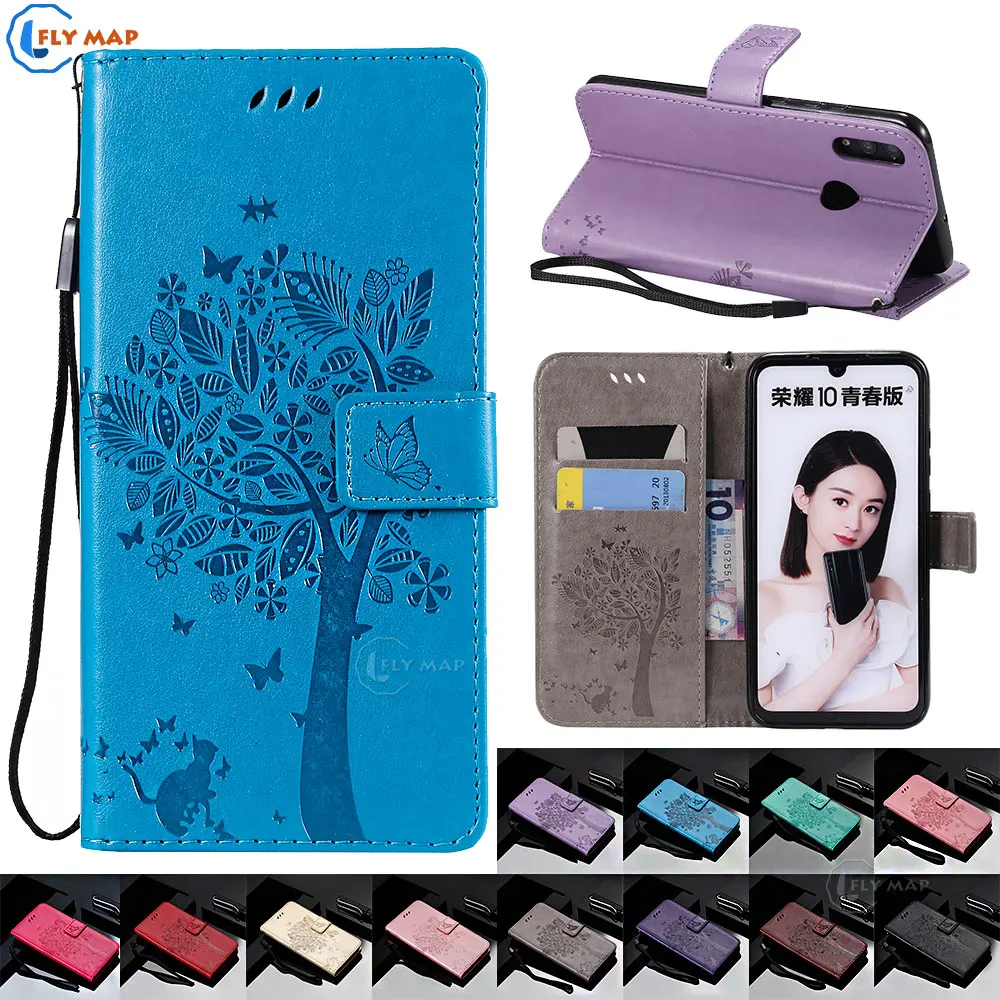 

Coque For Huawei Honor 10 Lite 10Lite HRY LX1 LX2 Wallet Flip Phone Case Cover for Huawei Honor10 Lite HRY-LX1 HRY-LX2 Case Bag