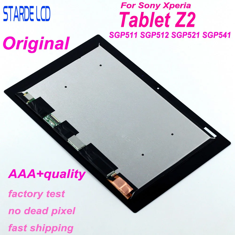 

Original LCD For Sony Xperia Tablet Z2 SGP511 SGP512 SGP521 SGP541 VVX10F034N00 LCD Display Touch Screen Digitizer Assembly