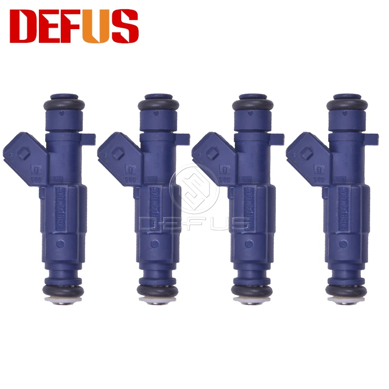 DEFUS 4 шт. Bico Топливная форсунка OE F01R00M046 для Chery 4g16 A3 3 G3 DVVT автомобильный двигатель