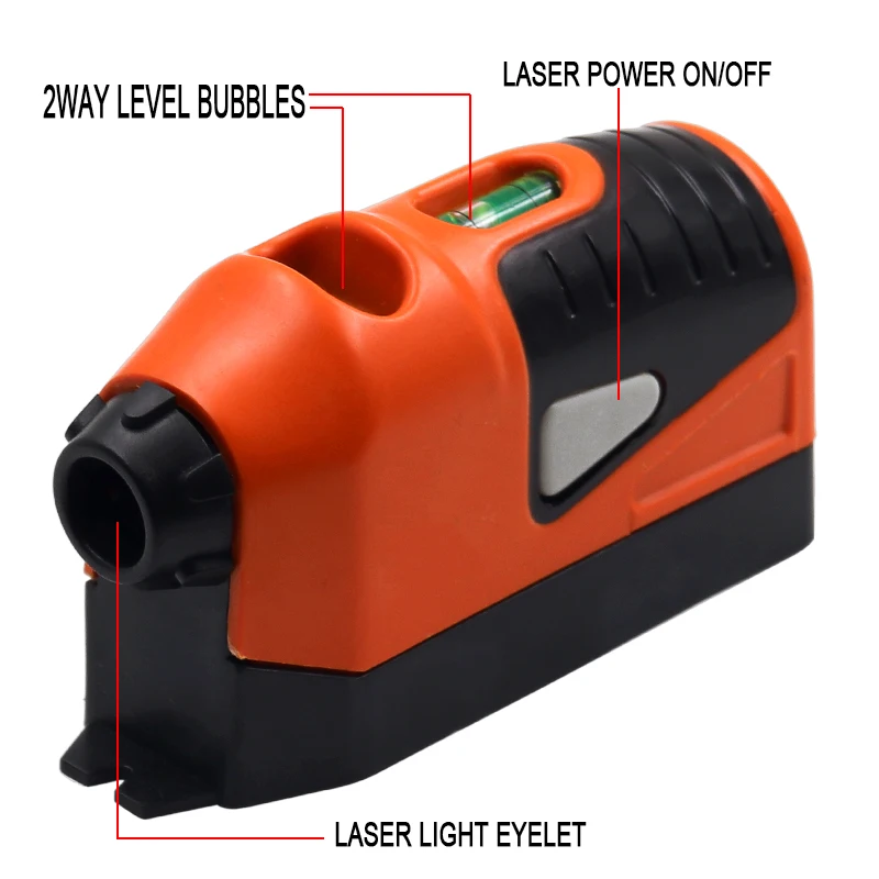 Laser level Level gauge Laser inclinometer Laser angle gauge Mini Vertical Spirit Level Tool Laser Guided Line Measurement