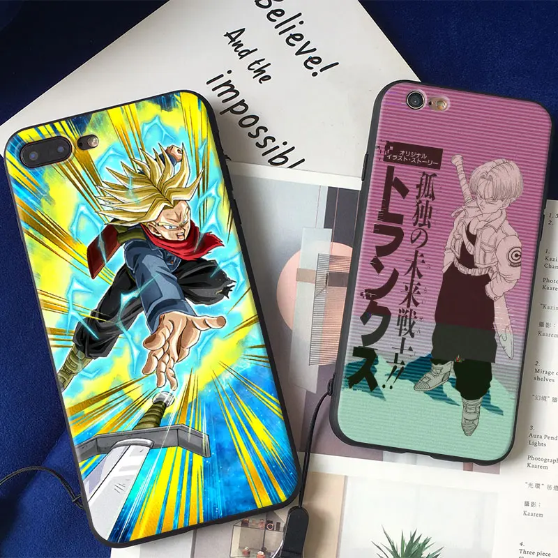 

Dragon Ball Z DBZ Trunks Soft Silicone TPU Phone Case Cover Shell For Apple iPhone 5 5s Se 6 6s 7 8 Plus X XR XS MAX