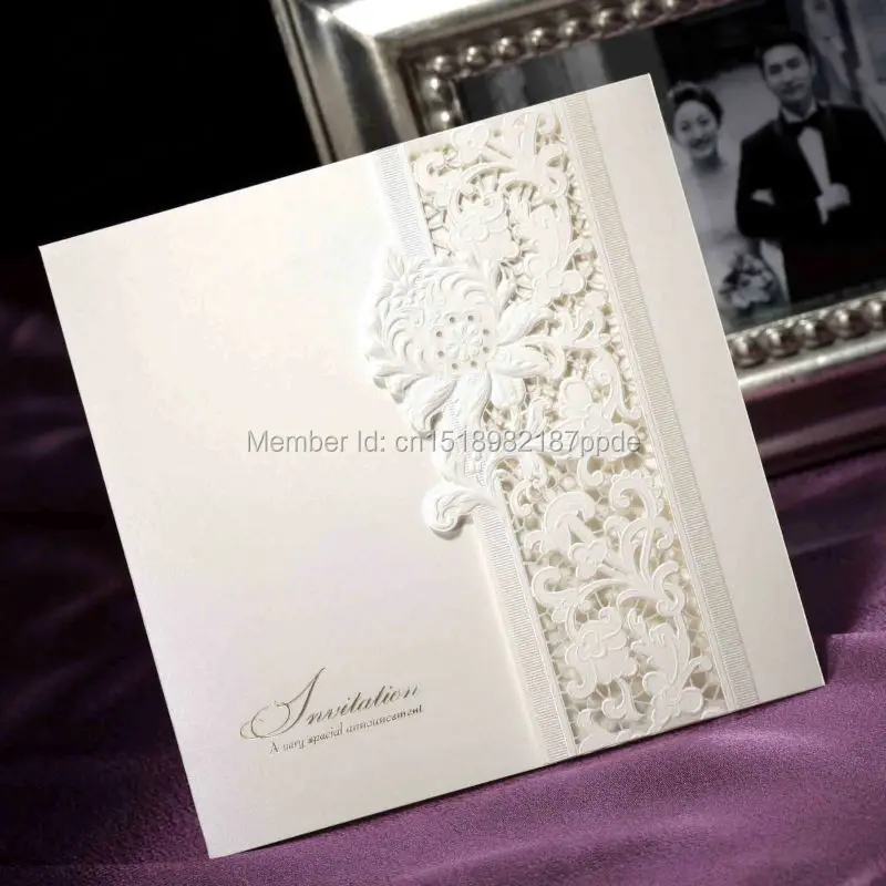 W150_H150mm B0036_Delicate_Ivory_Laser_Cut_Embossed_Square