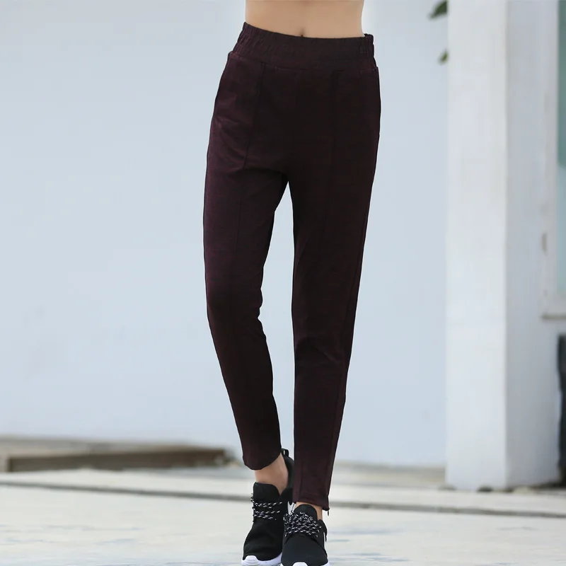 Женские штаны для бега, быстросохнущие спортивные штаны для тренировок, бега, йоги, эластичные спортивные Леггинсы для фитнеса, брюки - Цвет: woman sport leggins
