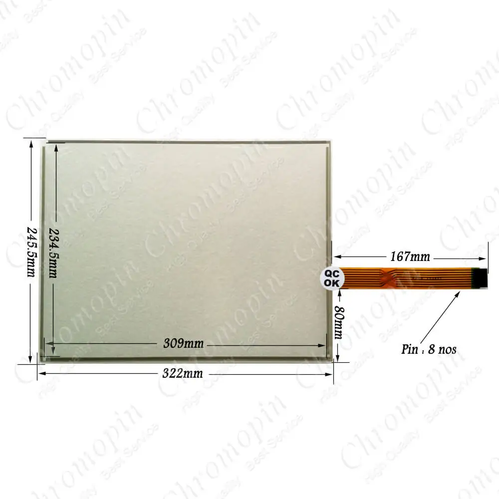502DE001 2711P-B15C15A1 panel