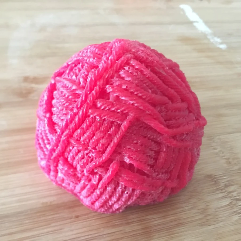 Knitting Wool Ball Shaped Silicone Mold Mould for Soap Candle and Chocolate Making DIY Candle Craft Mold Tools