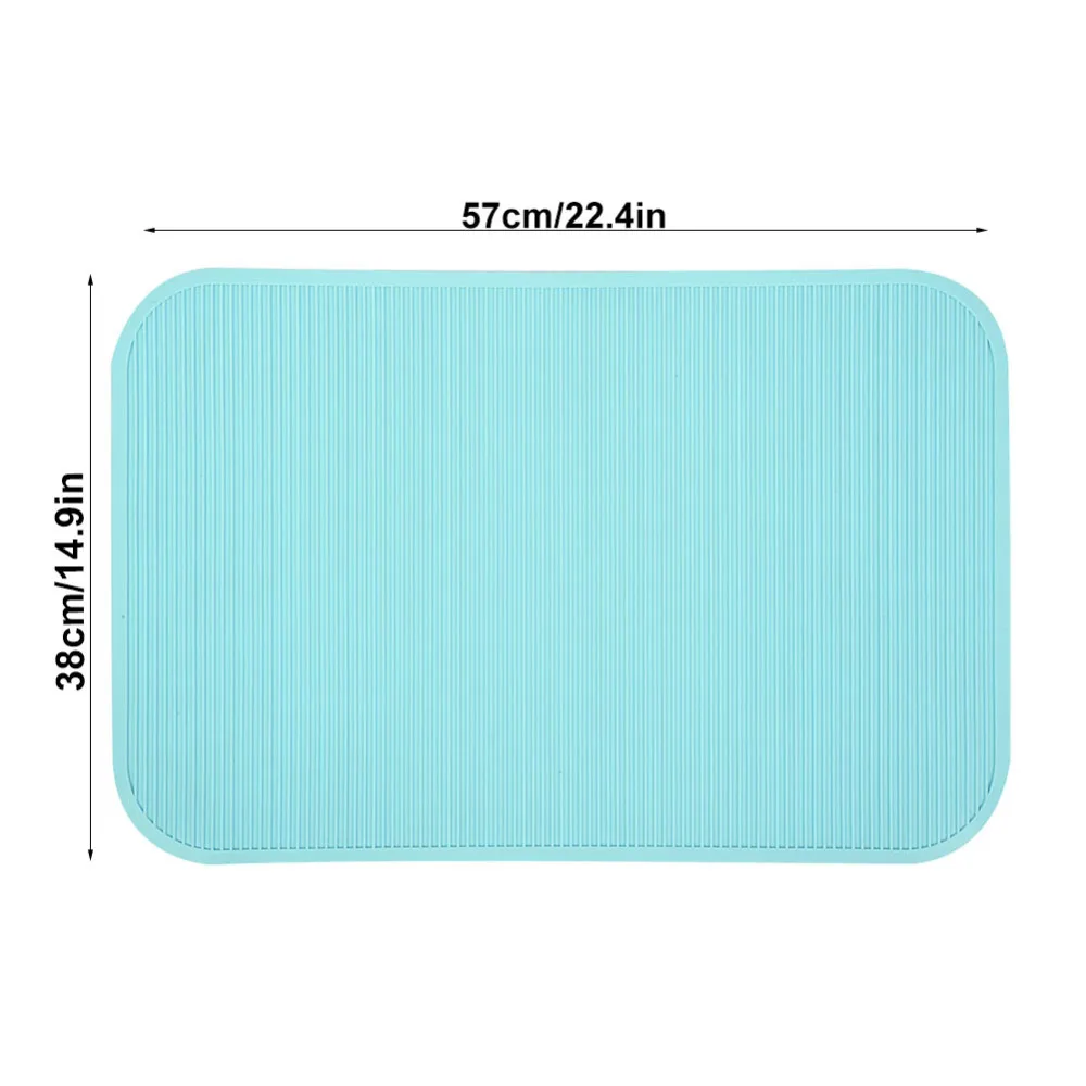 3 цвета Нескользящий Резиновый коврик уход для купания тренировочный стол ванная комната пол кухня Противоскользящие коврики
