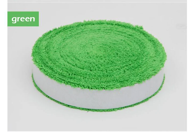 1pc High Quality Anti-slip Racket Overgrips Cotton Towel Grip Gym Fitness Sport Anti-skid Sweat Tape (4)