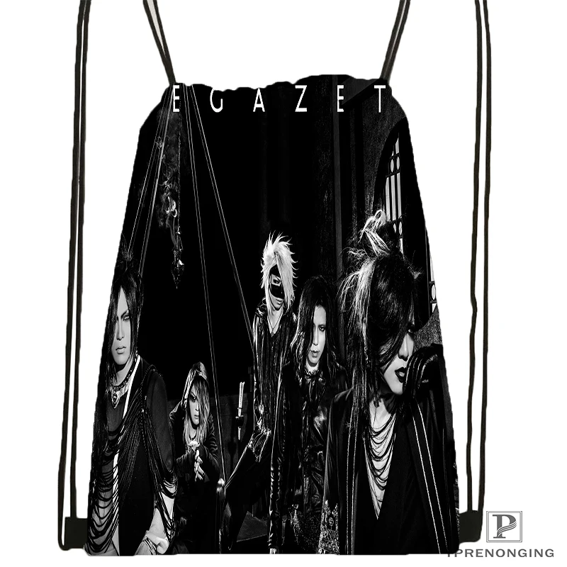 Рюкзак Yruha the Gazette на шнурке сумка милый рюкзак Детская (Черная задняя часть) 31x40 см