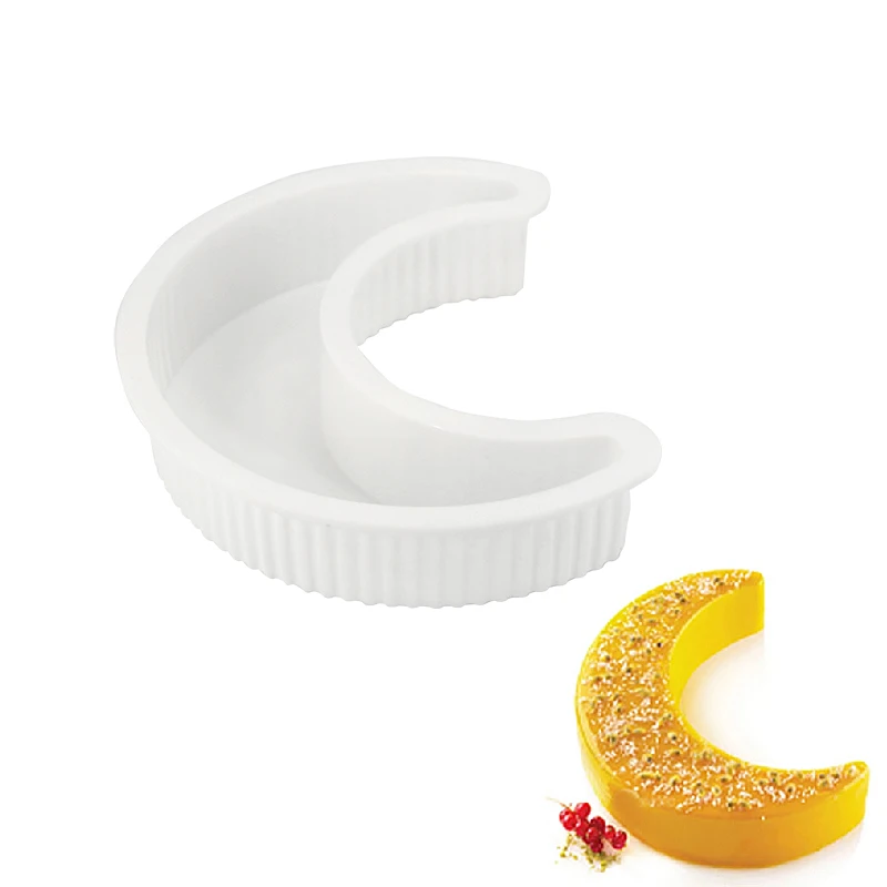

DIY Moon Shape Silicone Decorating Cake Mould For Cake Jelly Pudding Mould Baking Tools Design Cookie Muffin Chocolate Mold