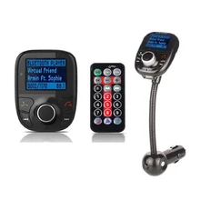 Bluetooth FM Передатчик MP3 Музыка Аудио Модулятора, управления на рулевом колесе Автомобильный Комплект, прикуривателя СВЕТОДИОДНЫЙ Дисплей стайлинга автомобилей