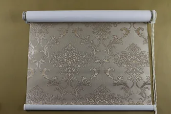 

Customized motorized roller blinds with high quality blackout/sunscreen fabric curtain 1A-6B