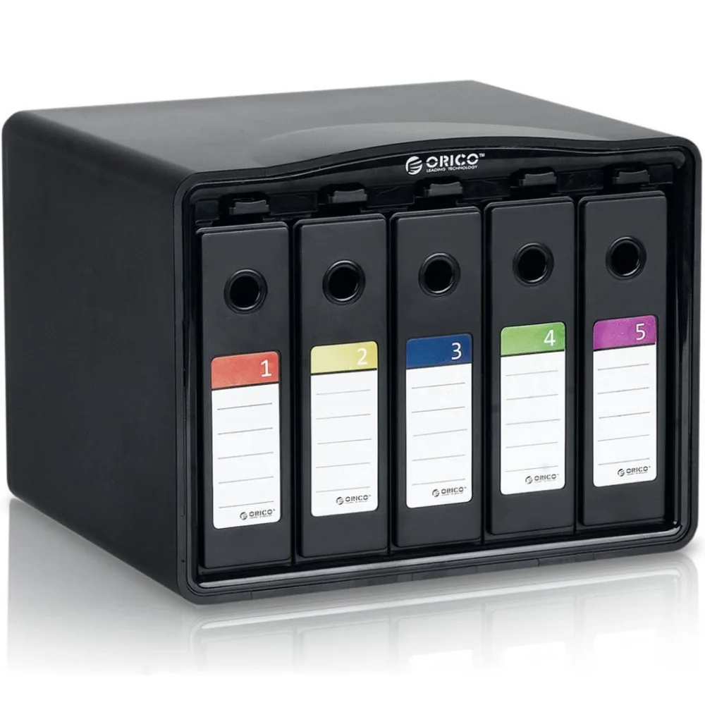 ORICO PHB35 5 5 Bay Hard Drive Carrying Case Cover, Hard Disk Drive