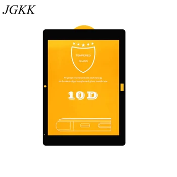 

JGKK 10D Full Coverage Tempered Glass for Huawei T5 10.1 Tablet Screen Protector Protective Film for Huawei M5 Lite 10.1 Inch