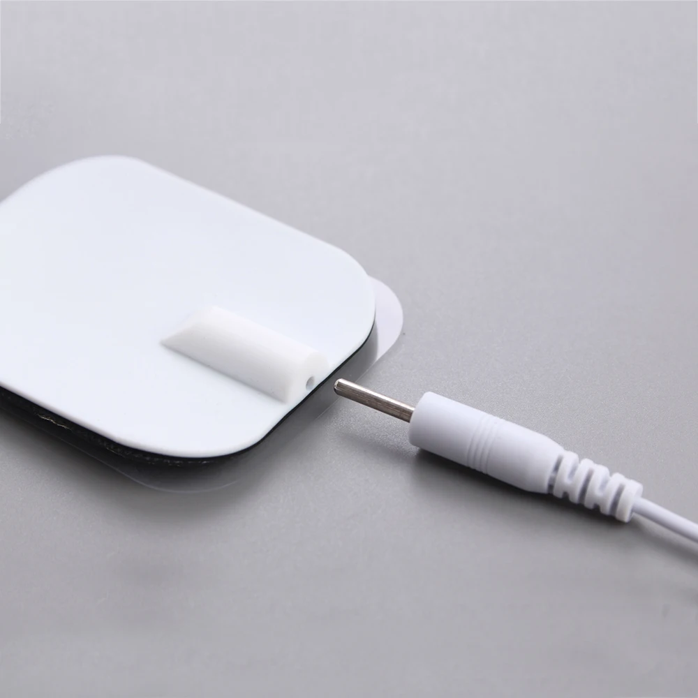 2pcs/pair Electrodes for Myostimulator Tens Machine Adhensive Gel Pads Physiotherapy Therapy Patches Slimming Massager Gel Pad