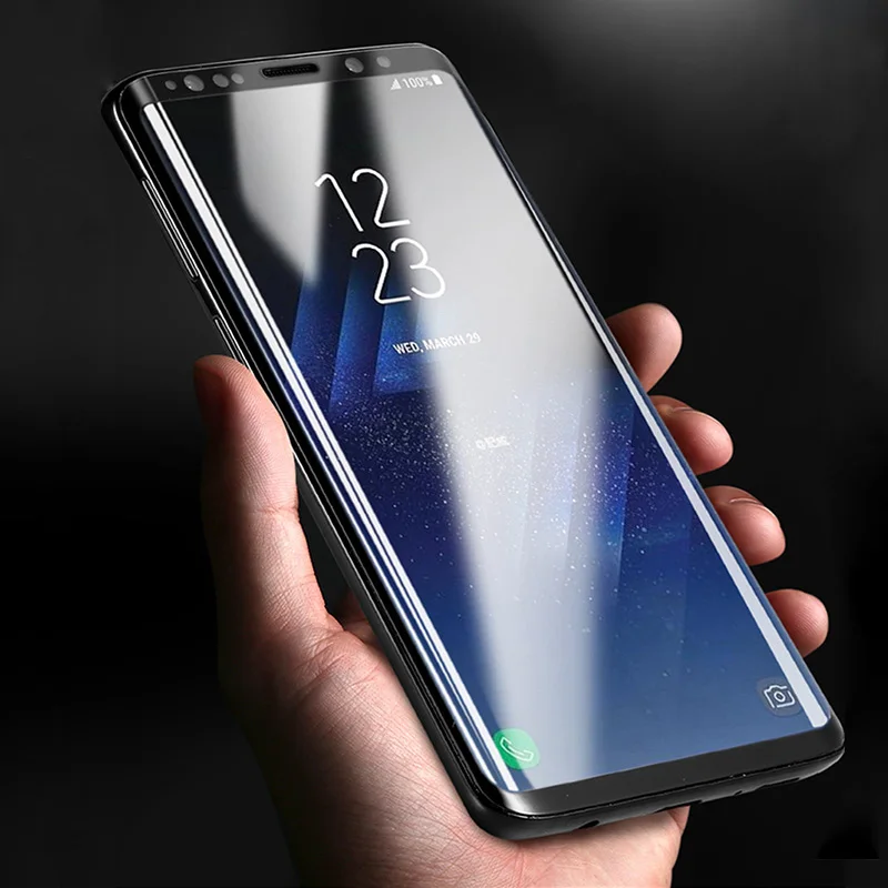 Защитный Стекло на samsung Galaxy S9 Plus Note 8 9 S6 S7 Edge S 6 7 S8 9 S 8 S 6 S фотоаппаратов моментальной печати 7 S Tremp защитное стекло пленка Samsug процессором обработки изображений Galax