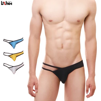 

UzHot movement U convex bag air permeability high fork sexy men's briefs underwear 13015