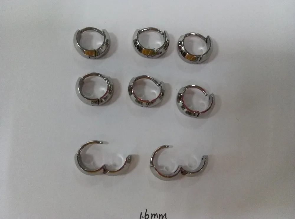 Новые G23 имплантированных Titanium сегмент кольца Пирсинг нос кольцо Перегородка