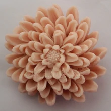 silicone mold Handmade soap mold food grade molds beautiful chrysanthemum shape mould aroma stone molds