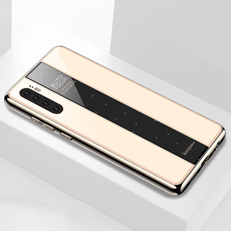 

Case For Samsung Galaxy A10 A20 A40 A50 Case Organic Glass Plating Soft TPU Frame Anti-knock Cover For Samsung M10 M20 M30 Coque