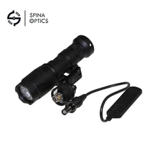 SPINA оптика тактическое оружие Свет M300C постоянный мгновенный Скаут свет водонепроницаемый винтовка Охота фонарик
