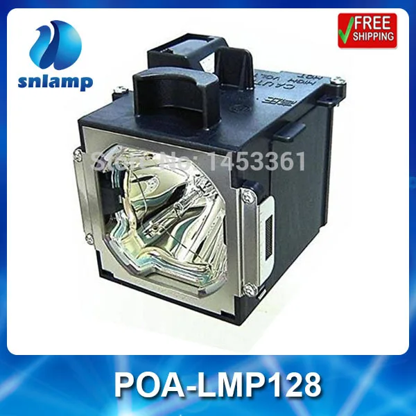 

Replacement projector lamp bulb POA-LMP128/610-341-9497 for PLC-XF71 PLC-XF1000