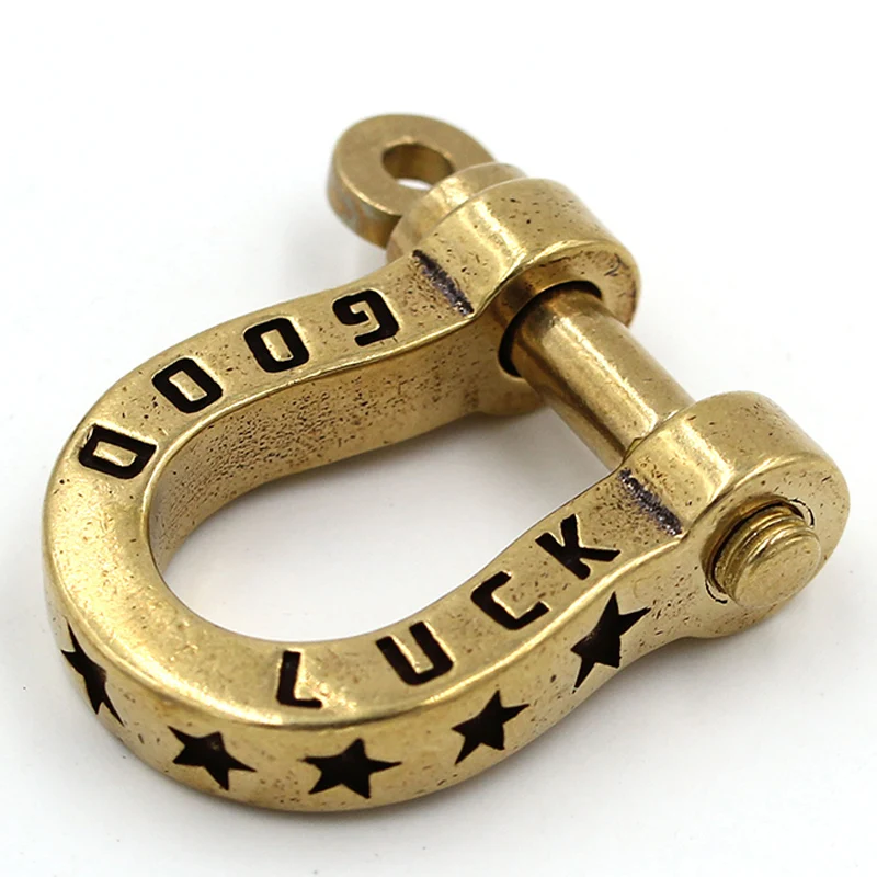 

Retro Pure Copper Key Chains Ring American Vintage Simple Strong Keychain Keyring Keyfob Key Holder Motorcycle,Scooter,Car,Gifts