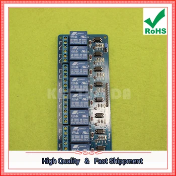 

with optocoupler 8 way relay module, relay control panel, PLC eight channel relay (E3A1)