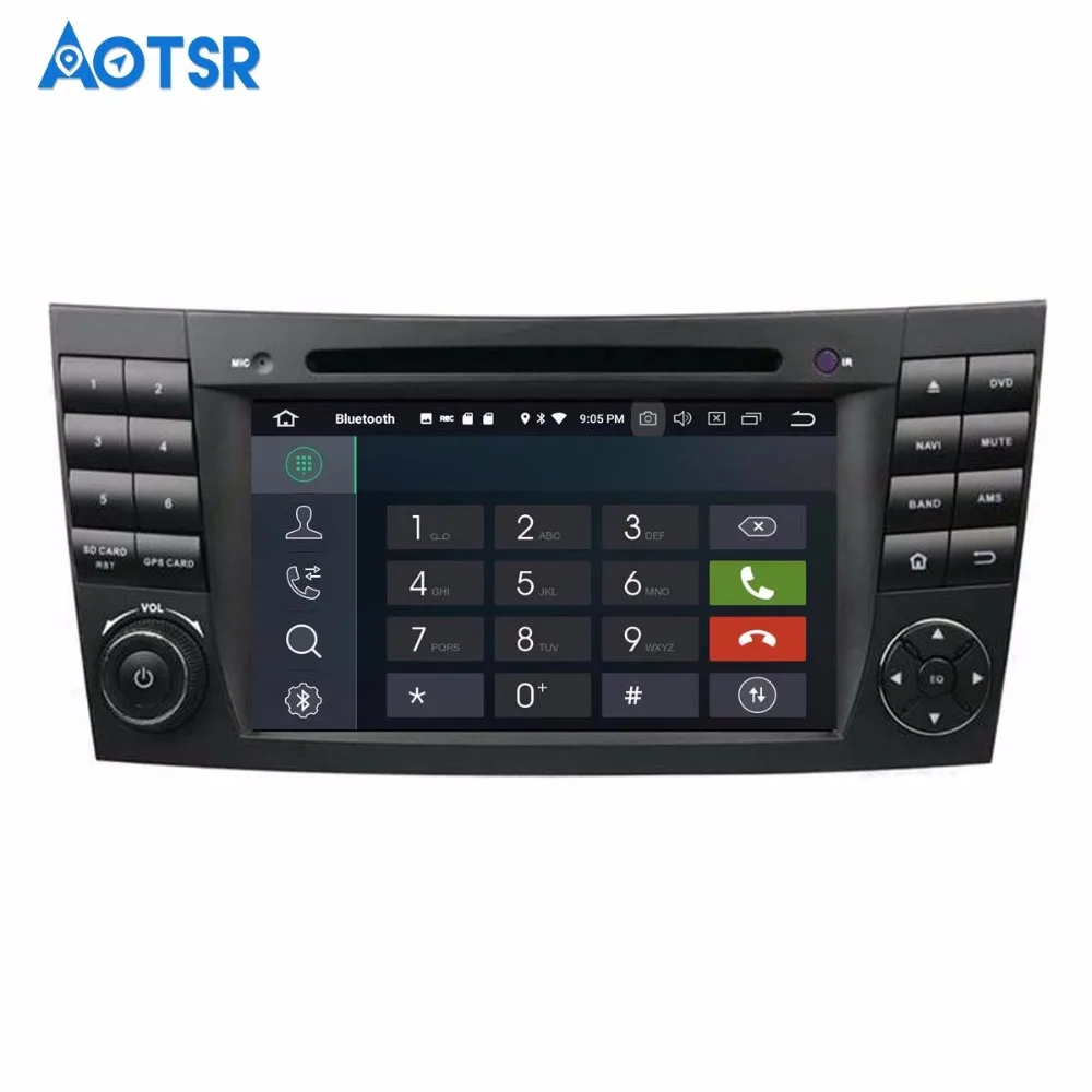 Flash Deal Android 7.1 8.0 Car GPS navi multimedia For Mercedes Benz GE Class W211 W463 W209 W219 no DVD player tape recorder audio wifi 1