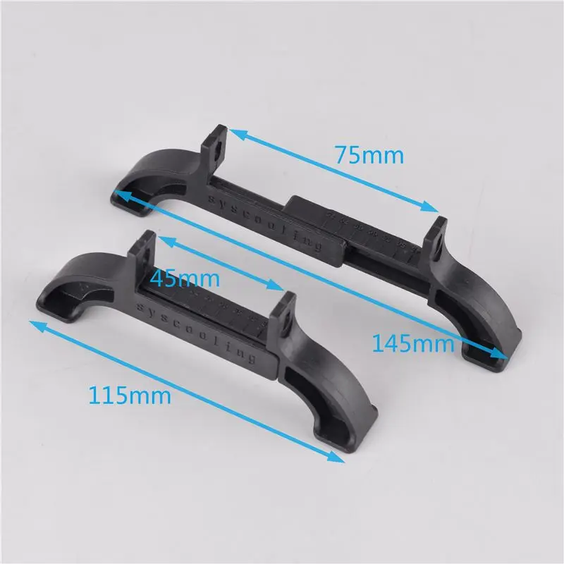 

2PCS Heat exchanger external bracket For various thicknesses of cold 120 240 360mm Computer water cooling radiator