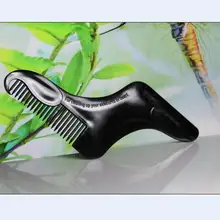 Быстрая двойного назначения 18 см борода формирование гребень борода расчески как творческие лоб волос формирование инструмент для лица уход за волосами вещи