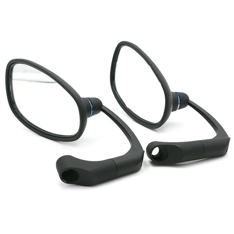 cheap M10 M8 Black Side Rear view Mirror Motorcycle Street Bike Cruiser Chopper Shadow