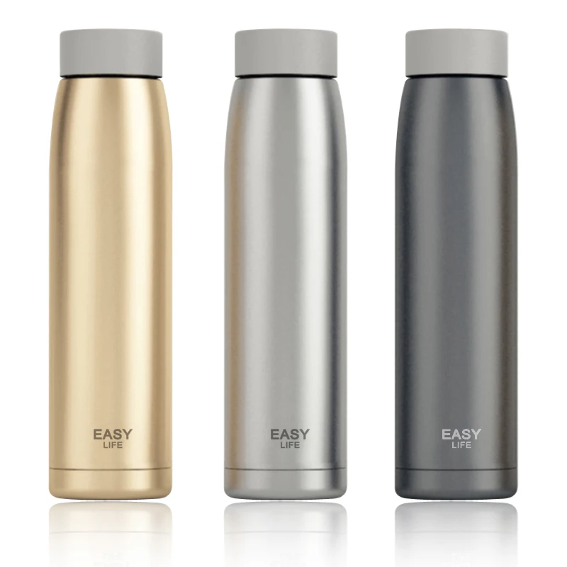 BearKnight 320ml Thermos cup Water Stainless Steel Bottle Thermal Bottle Coffee Tea Thermocup