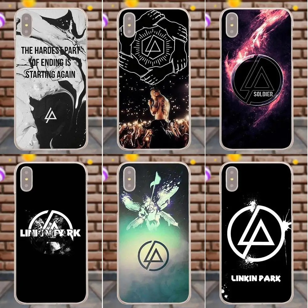 

Suef For Samsung Galaxy A3 A5 A7 J1 J2 J3 J5 J7 2015 2016 2017 Soft TPU Print Phone Linkin Park