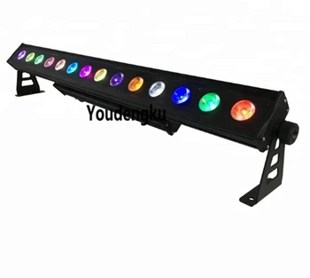 

6 pieces Led exterior building lights waterproof 6 in 1 led strip wall washer light 14x18w IP65 Underground rgbwauv wall washer