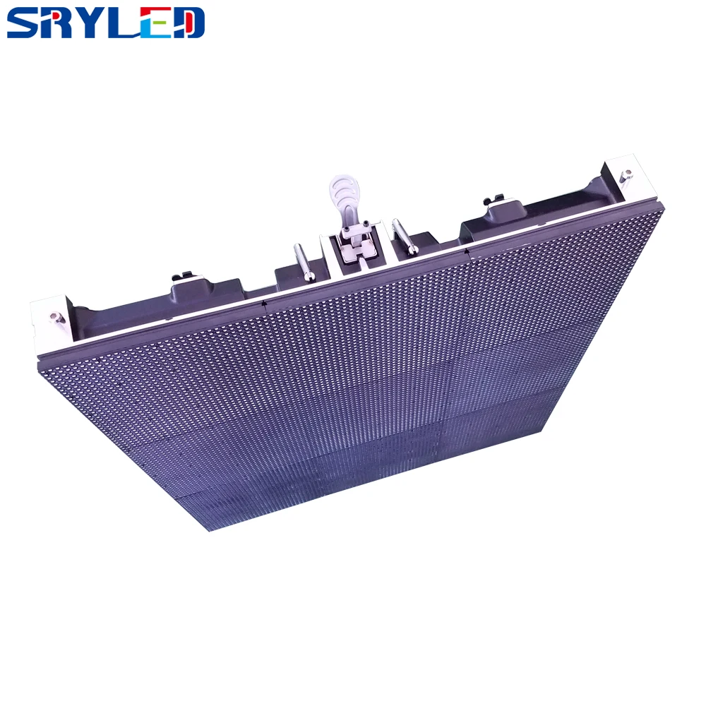 

Outdoor P6 96*96pixels 576*576mm Die-cast Aluminum Cabinet Waterproof RGB 3in1 Outdoor SMD Full Color P6 LED Display Screen