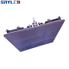 Outdoor P6 96*96pixels 576*576mm Die-cast Aluminum Cabinet Waterproof RGB 3in1 Outdoor SMD Full Color P6 LED Display Screen