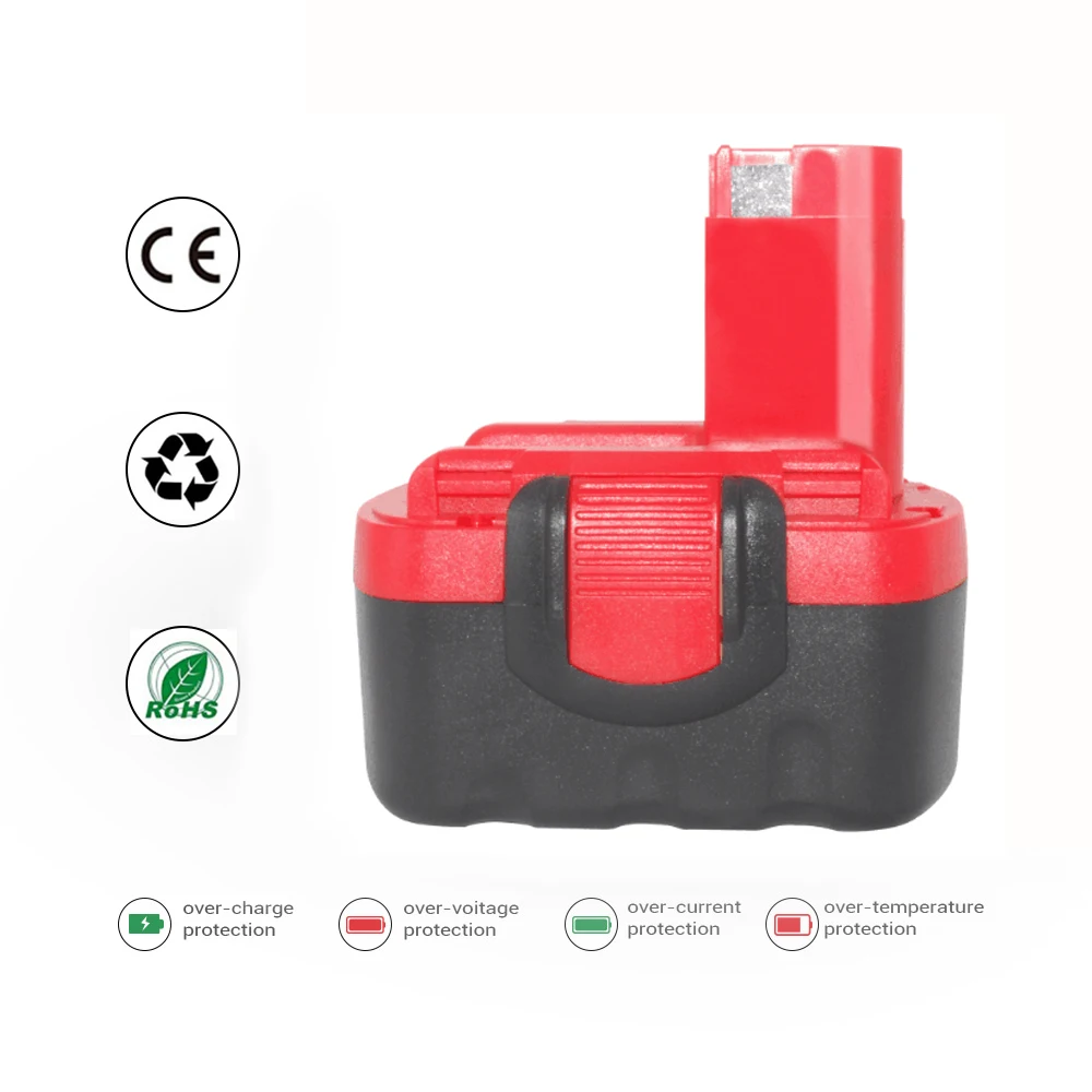 Аккумуляторная батарея BAT038 14 4 В 3000 мАч Ni MH для BOSCH BAT040 BAT140 BAT159 BAT041