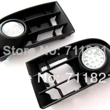 Желтый светодиод спереди противотуманных фар комплект для Volkswagen для VW Гольф MK5