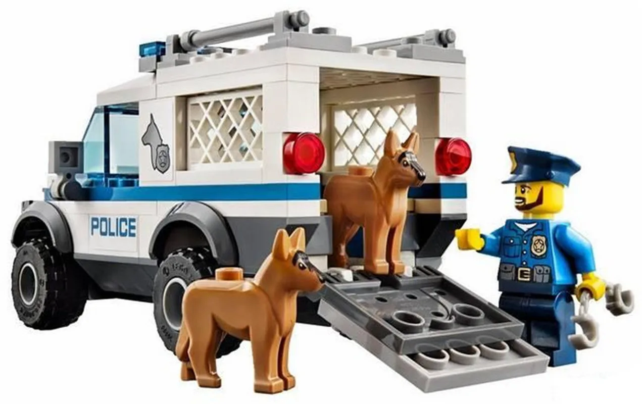 

10419 250pcs bela City Police series Police Dog Unit model Building Classic Mini Compatible with 60048 10420 Toys