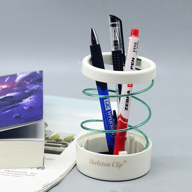 cylindrical pencil holder
